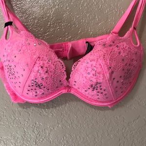 Hot pink VS bra